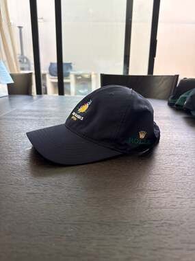 BNP Paribas Open 2023 Performance Dad Hat Rolex Logo Navy Blue